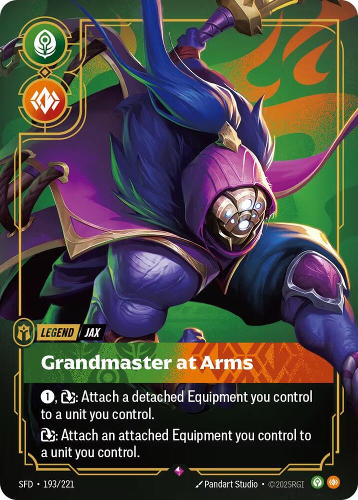 Jax, Grandmaster At Arms (Foil)