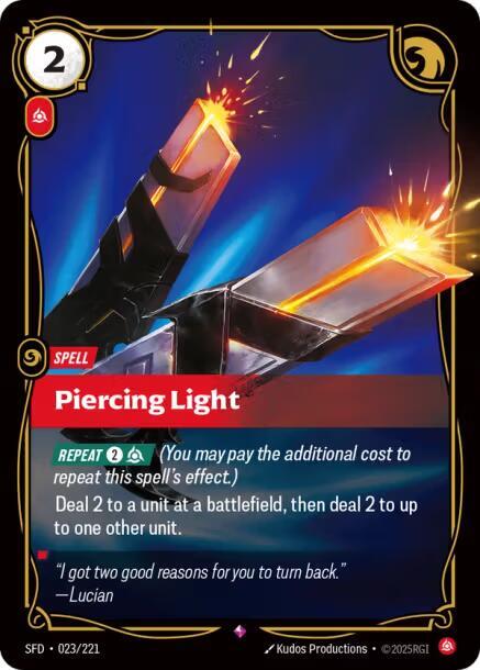 Piercing Light (Foil)