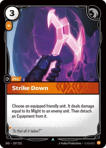Strike Down (Foil)