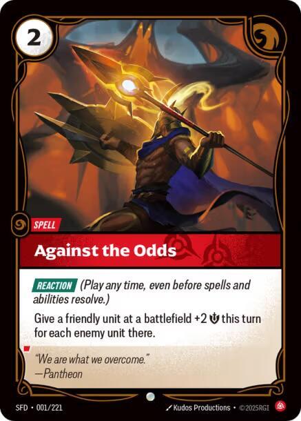 Against the Odds (Foil)