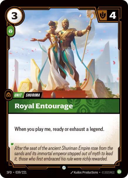 Royal Entourage (Foil)
