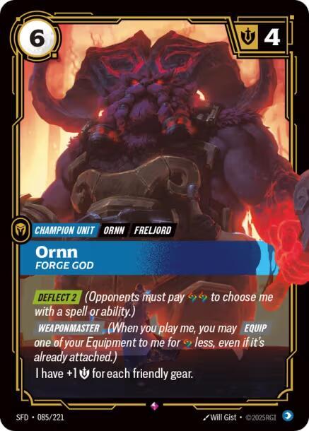 Ornn, Forge God (Foil)