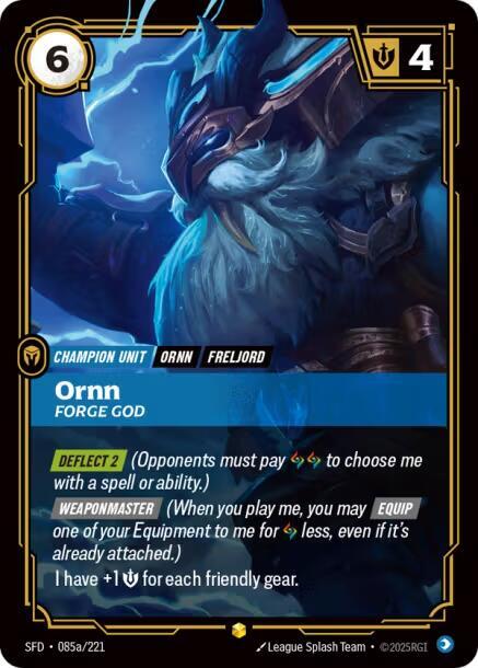 Ornn, Forge God (Alternate Art) (Foil)