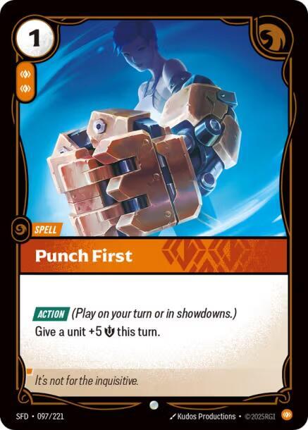 Punch First (Foil)