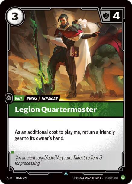 Legion Quartermaster (Foil)