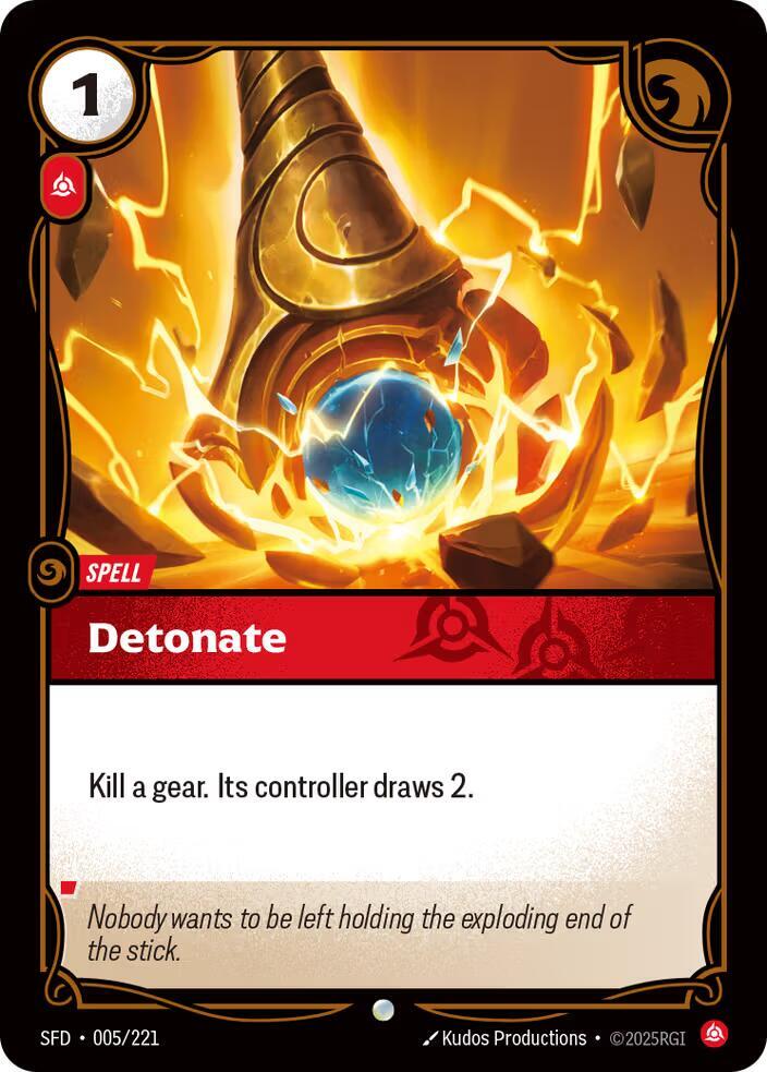 Detonate (Foil)