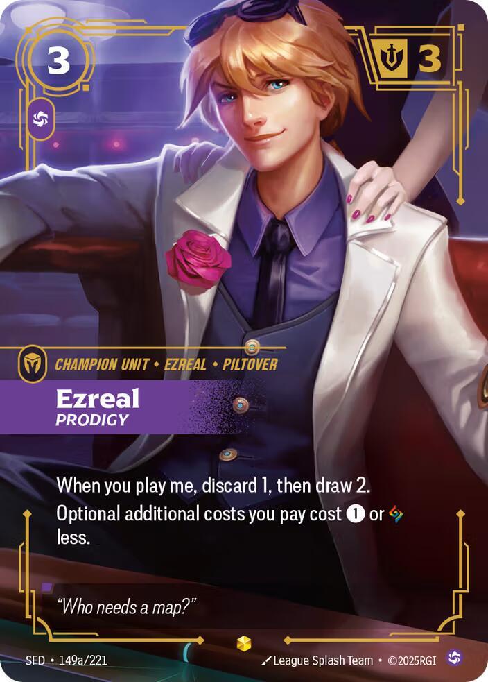 Ezreal, Prodigy (Alternate Art) (Foil)