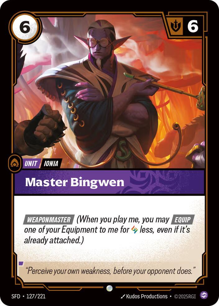 Master Bingwen (Foil)
