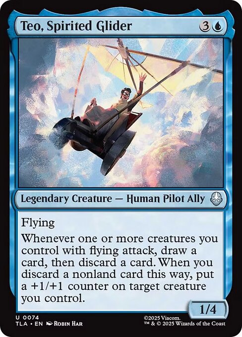 Teo, Spirited Glider (Foil)