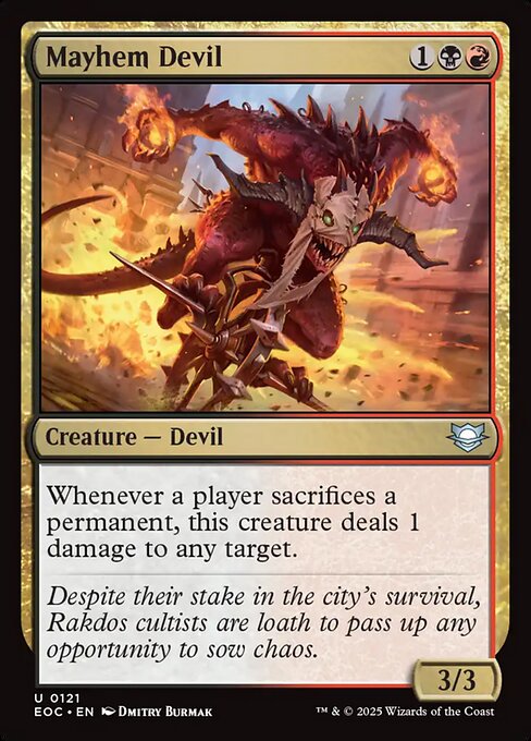 Mayhem Devil (Foil)