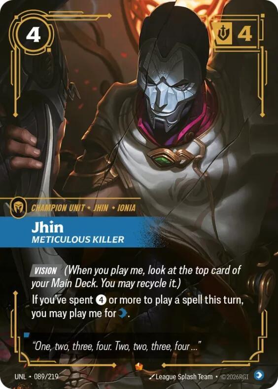 Jhin, Meticulous Killer (Foil)