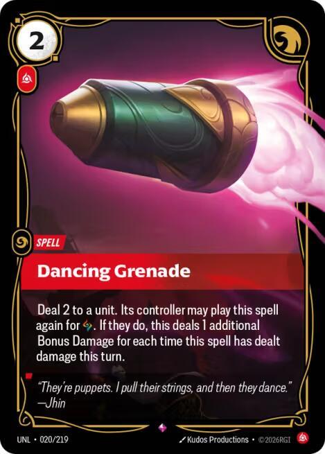 Dancing Grenade (Foil)