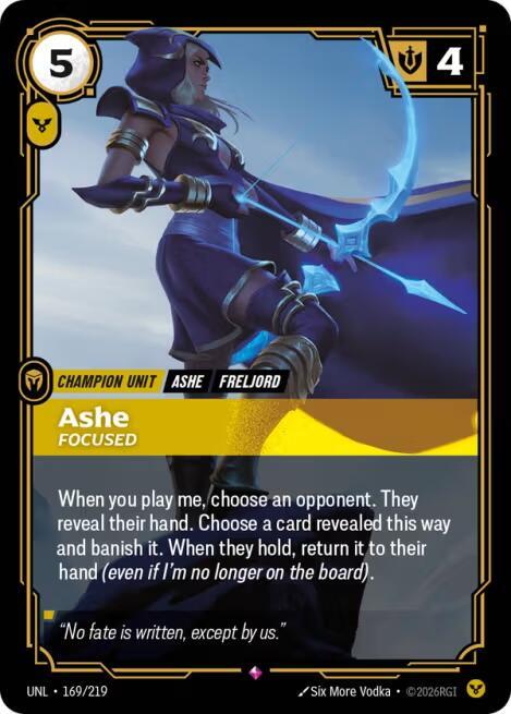 Ashe, Focused (Foil)
