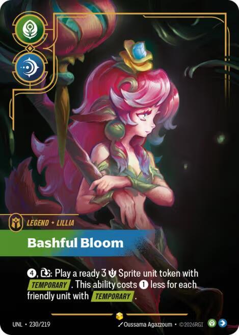 Lillia, Bashful Bloom (Overnumbered) (Foil)