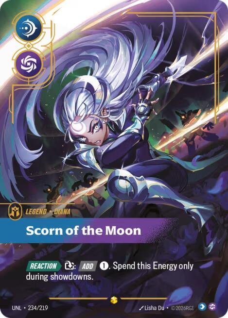 Diana, Scorn of the Moon (Overnumbered) (Foil)