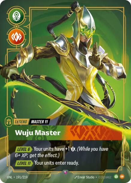 Master Yi, Wuju Master (Foil)