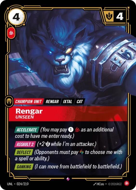 Rengar, Unseen (Foil)