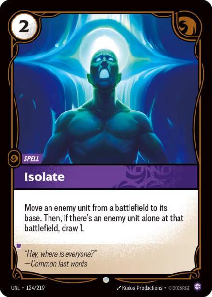 Isolate (Foil)