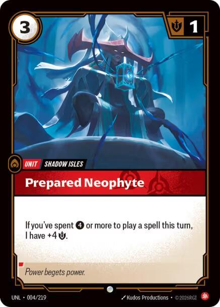 Prepared Neophyte (Foil)