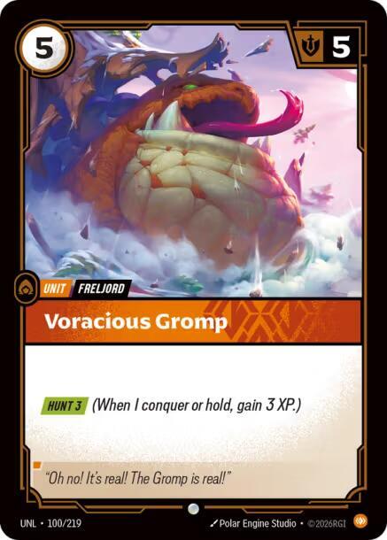 Voracious Gromp (Foil)