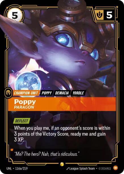 Poppy, Paragon (Alternate Art) (Foil)