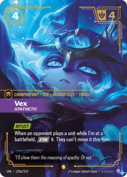 Vex, Apathetic (Alternate Art) (Foil)