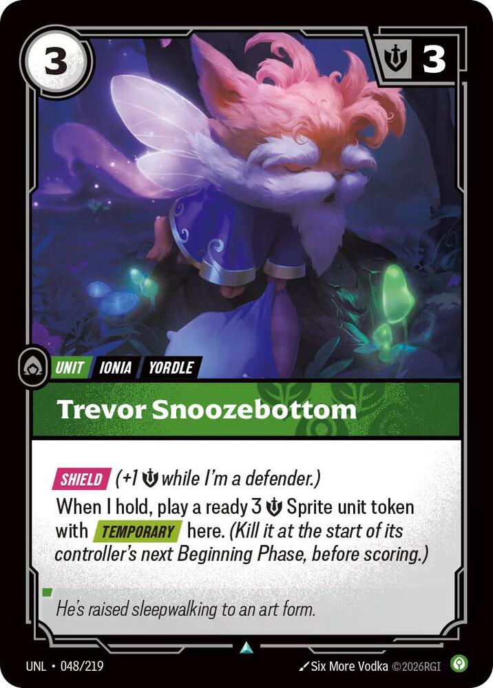 Trevor Snoozebottom (Foil)