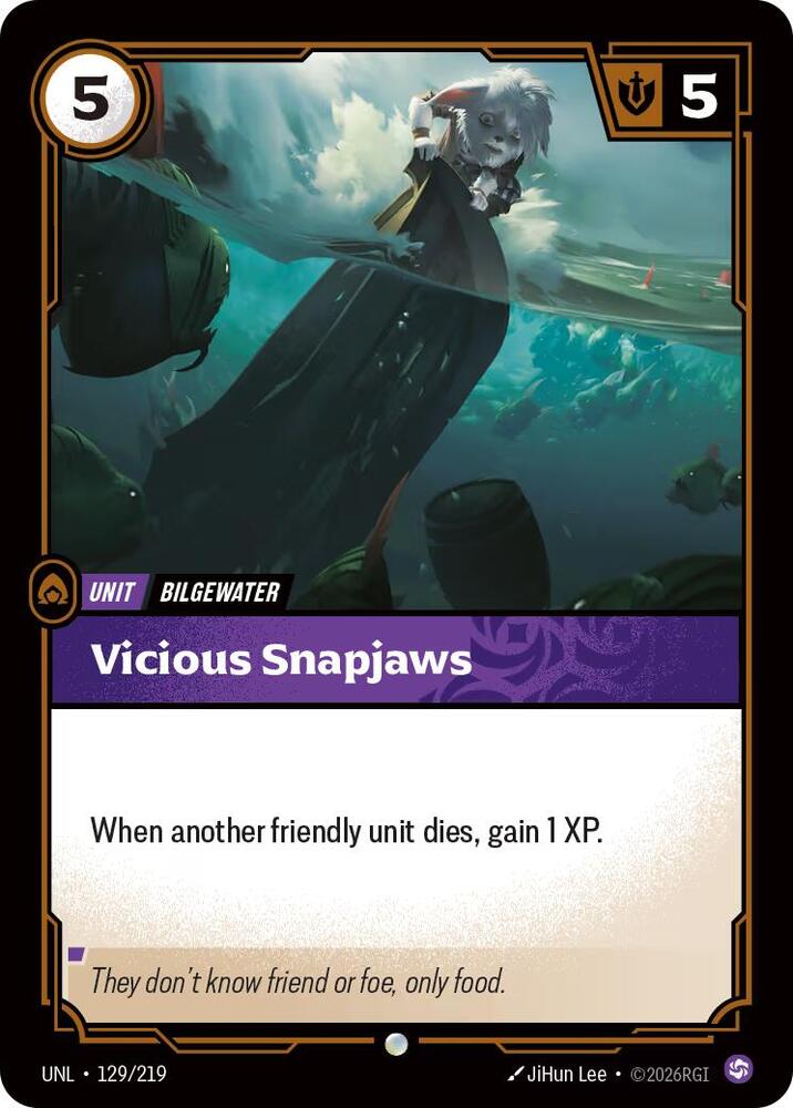 Vicious Snapjaws (Foil)