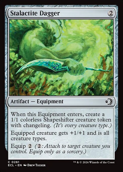 Stalactite Dagger (Foil)