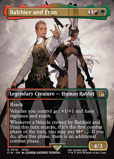 Balthier and Fran (Foil)