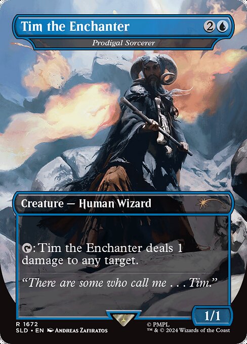 {T}: Prodigal Sorcerer deals 1 damage to any target.