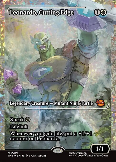 Leonardo, Cutting Edge (Foil)