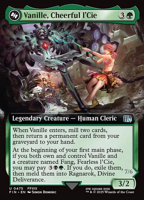 Vanille, Cheerful l'Cie (Foil)