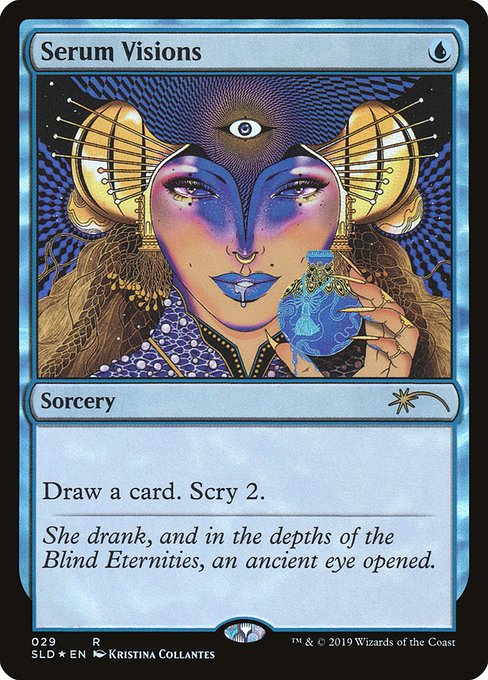 Draw a card. Scry 2.
