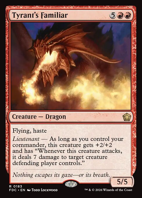Tyrant's Familiar (Foil)
