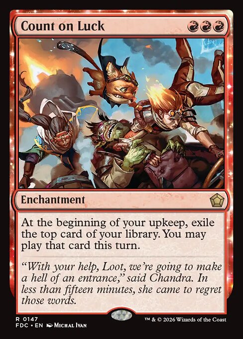 Count on Luck (Foil)