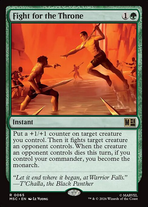 Fight for the Throne (Foil)