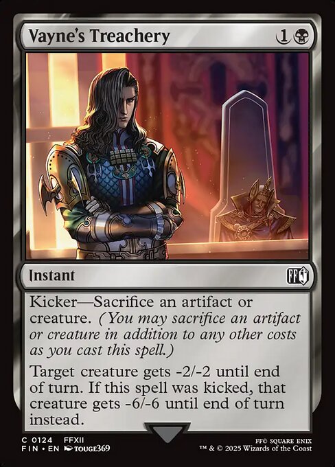 Vayne's Treachery (Foil)