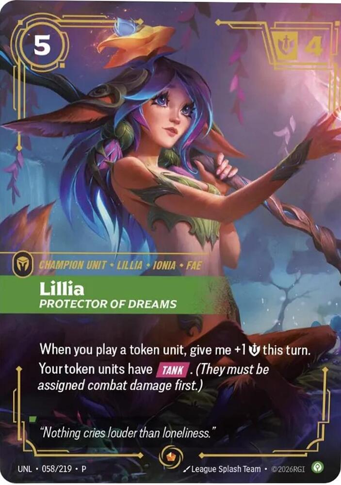 Lillia, Protector of Dreams (Foil)
