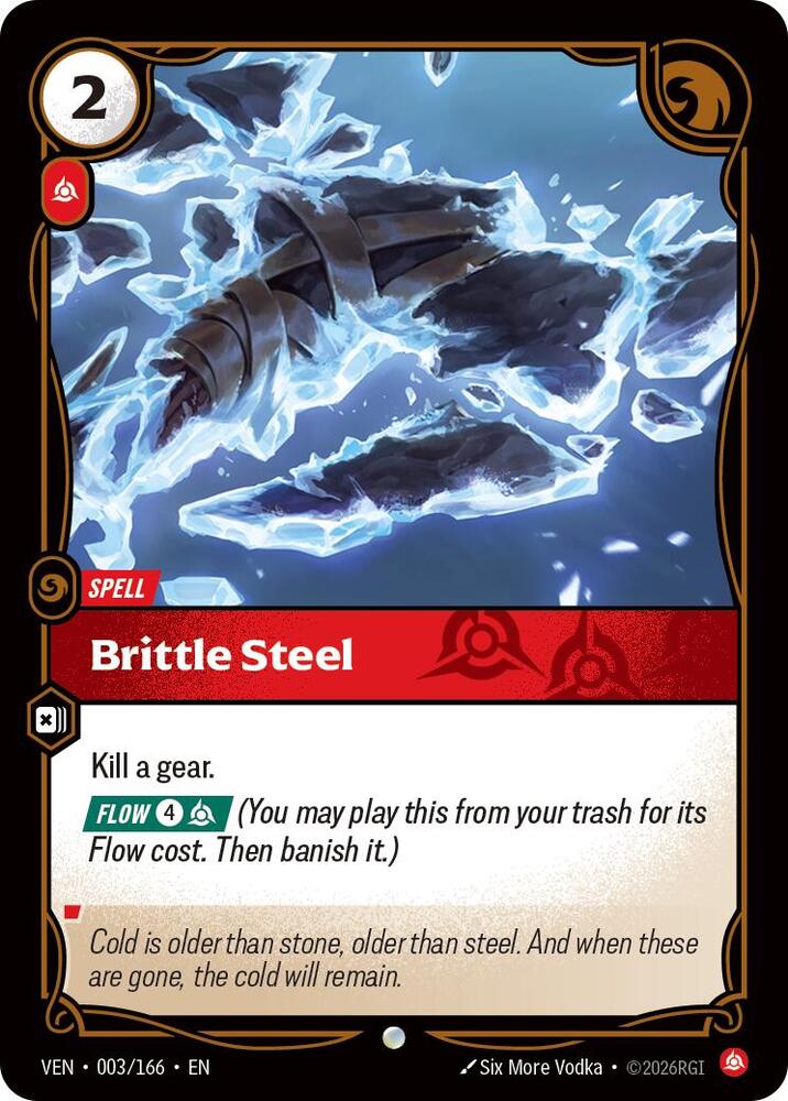 Brittle Steel (Foil)