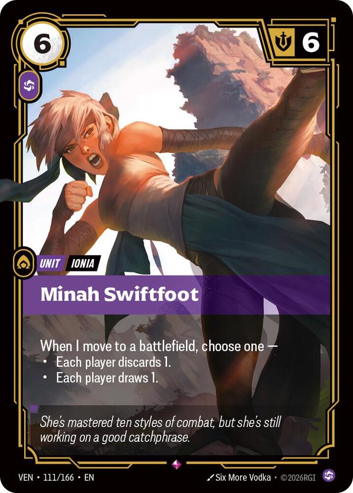 Minah Swiftfoot (Foil)