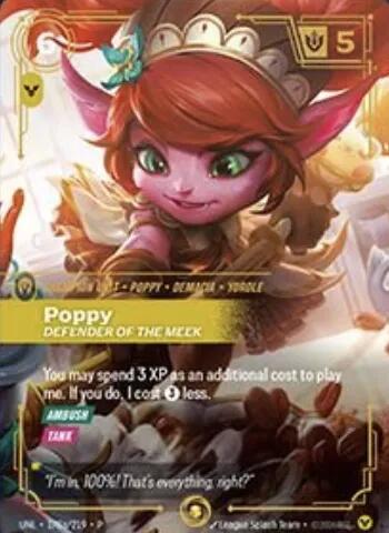 Poppy, Defender of the Meek (Alternate Art) (Foil)