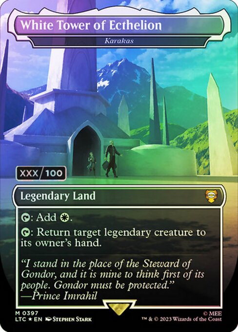 {T}: Add {W}.
{T}: Return target legendary creature to its owner's hand.