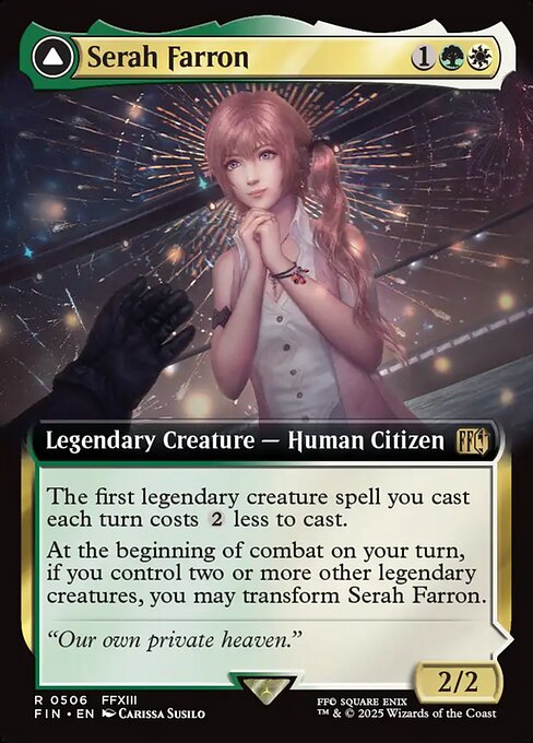 Serah Farron // Crystallized Serah (Foil)