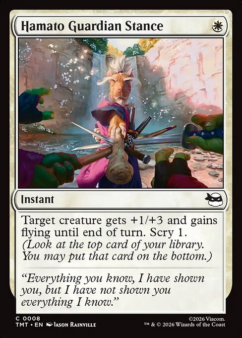Hamato Guardian Stance (Foil)