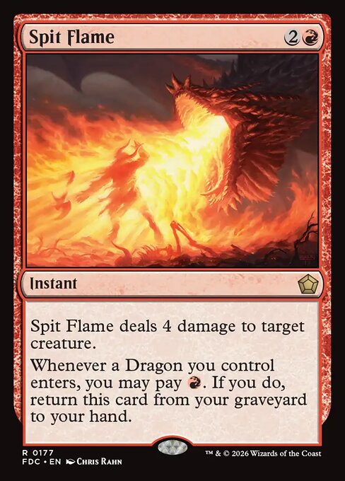 Spit Flame (Foil)