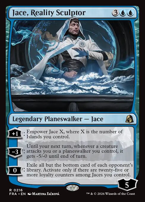 Jace, Reality Sculptor (Foil)