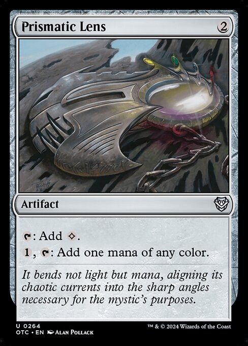 {T}: Add {C}.
{1}, {T}: Add one mana of any color.