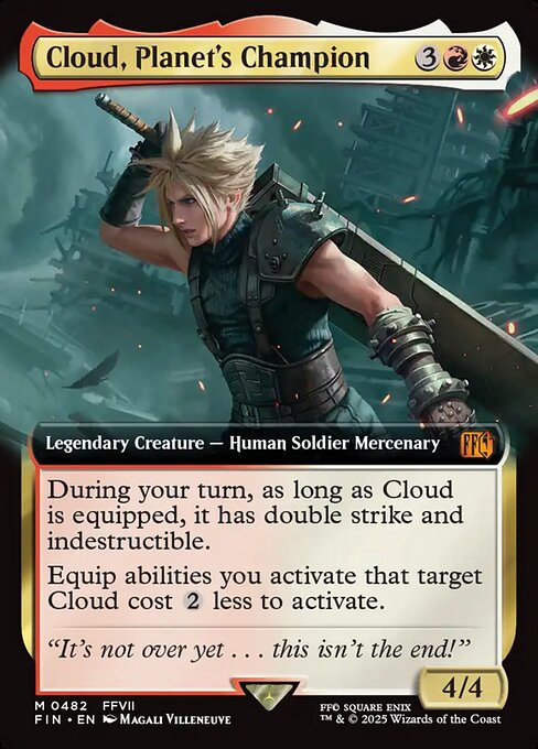 Cloud, Planet's Champion (Foil)