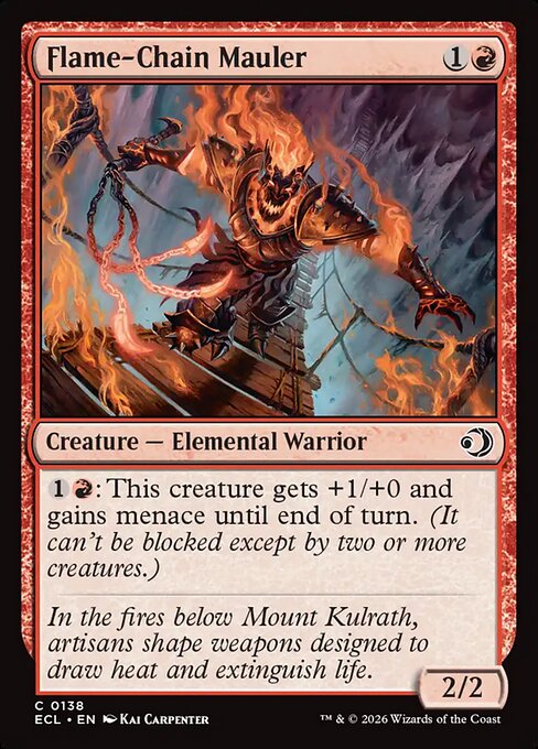 Flame-Chain Mauler (ES) (Foil)